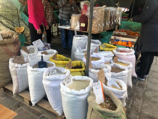 五色漁村傳統市場穀物