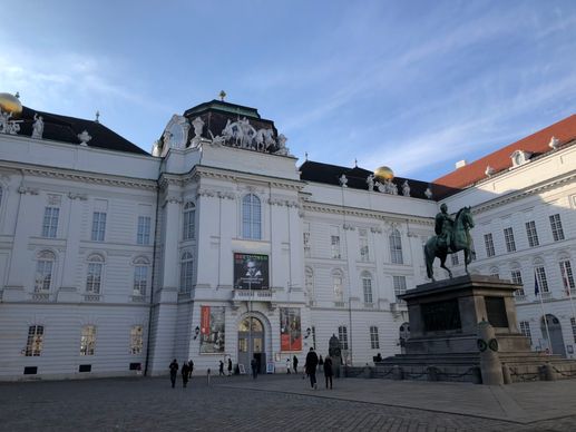 奧地利國家圖書館入口
